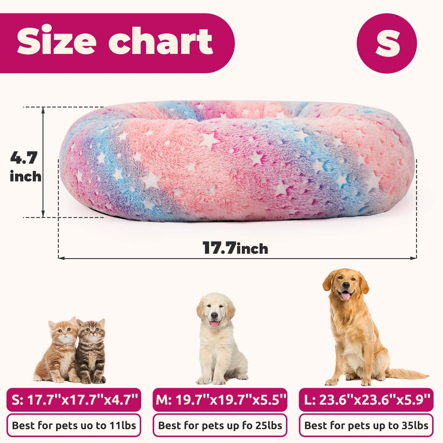 Glow in the dark Pet Bed