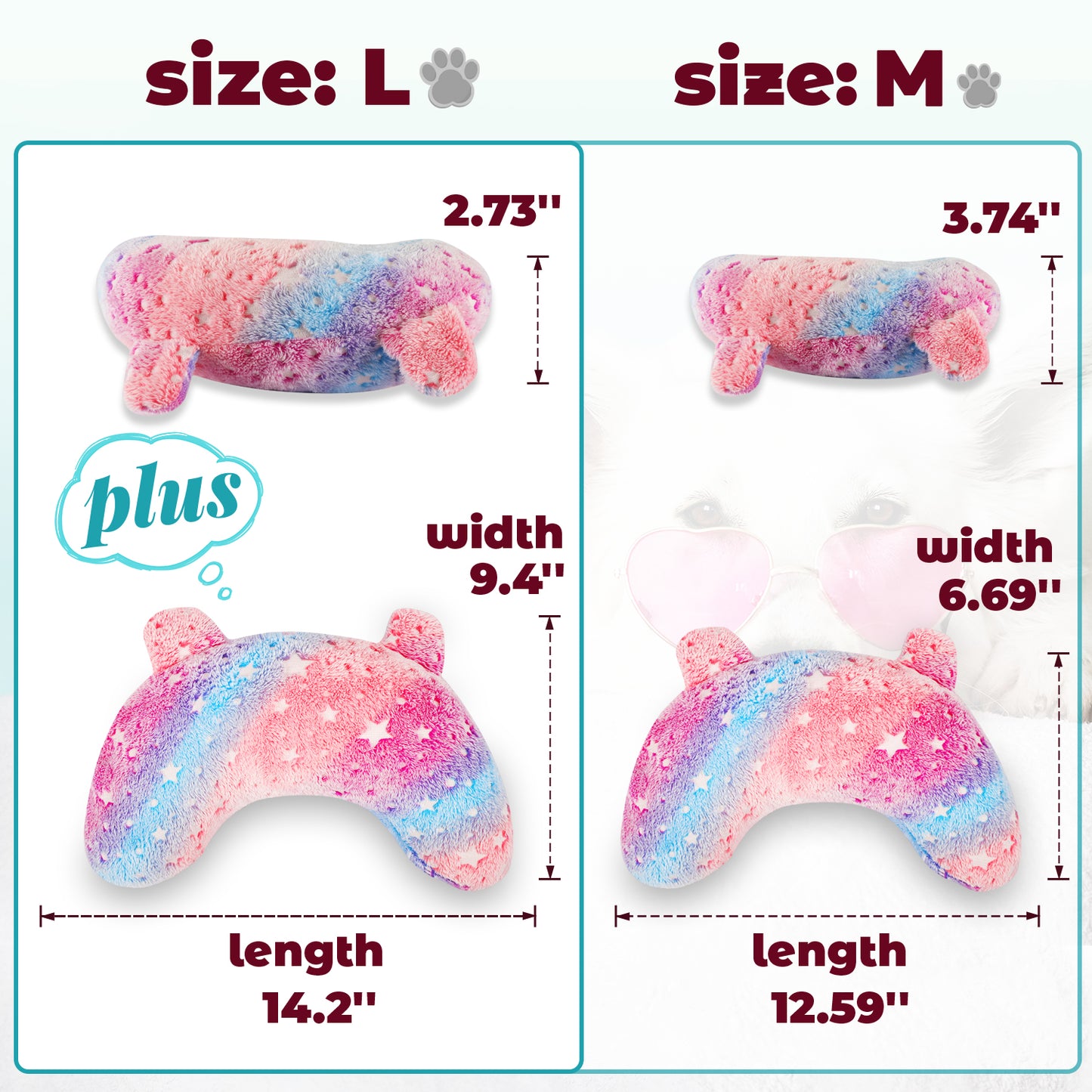 Glow in the dark Pet Pillows