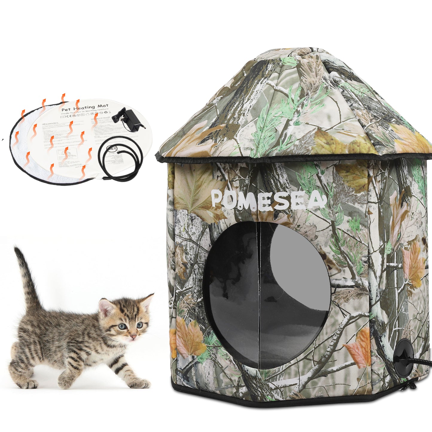 Heated Cat House（Real Jungle Tree）
