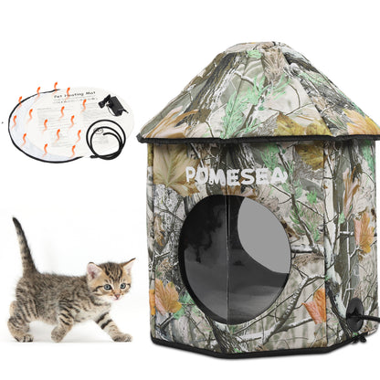 Heated Cat House（Real Jungle Tree）